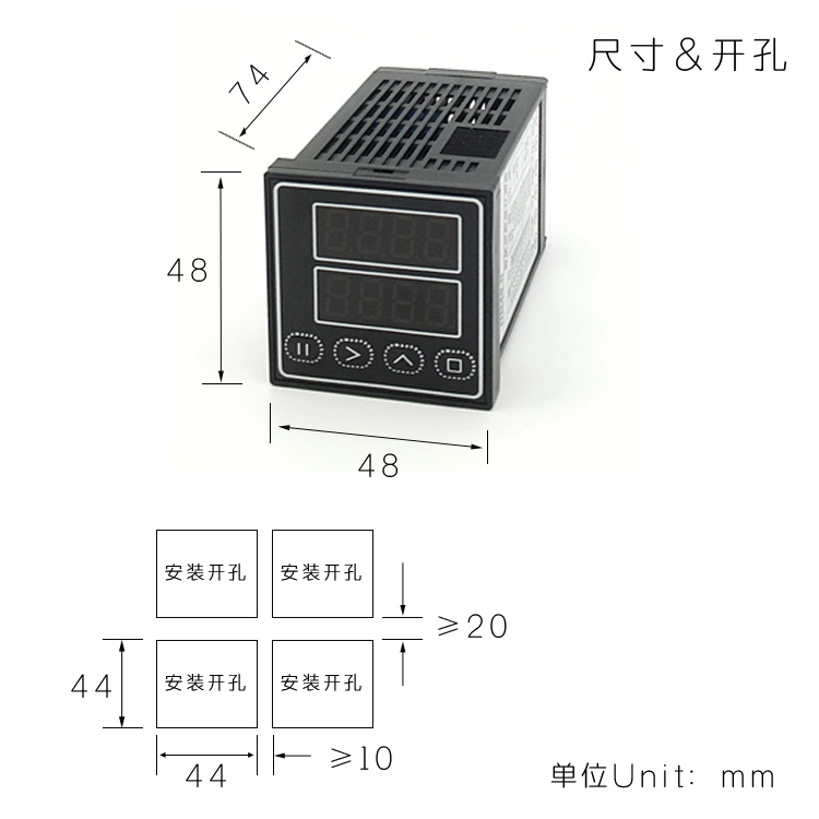 HB48|FY48|计数器|计时器|时间继电器|累时器|转速表|频率计