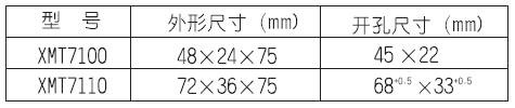 XMT7100/7110
